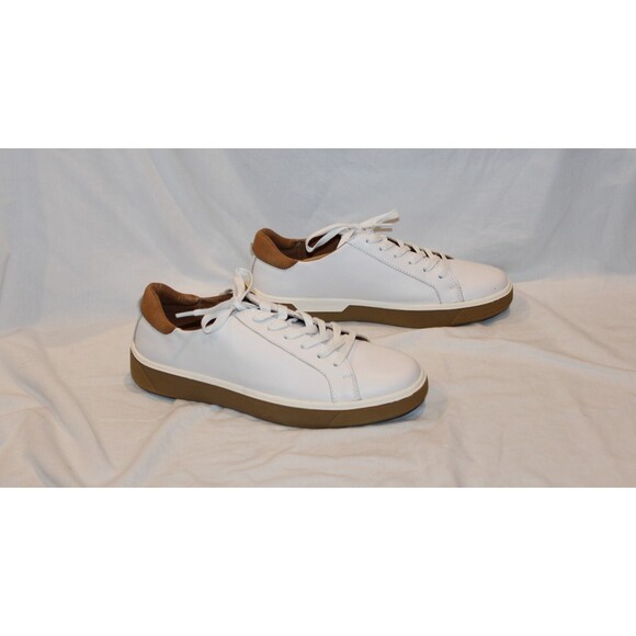 Ecco Soft ClassicMen\'s Leather Low Top Athletic Sneakers EU 43 US 10 WHITE main image 7
